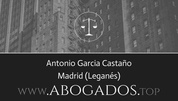 abogado Antonio Garcia Castaño en Leganés