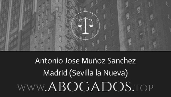 abogado Antonio Jose Muñoz Sanchez en Sevilla la Nueva