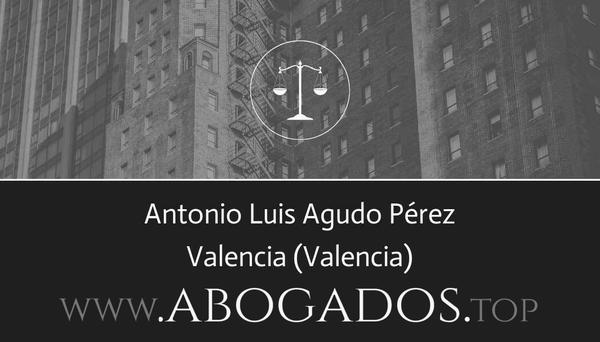 abogado Antonio Luis Agudo Pérez en Valencia