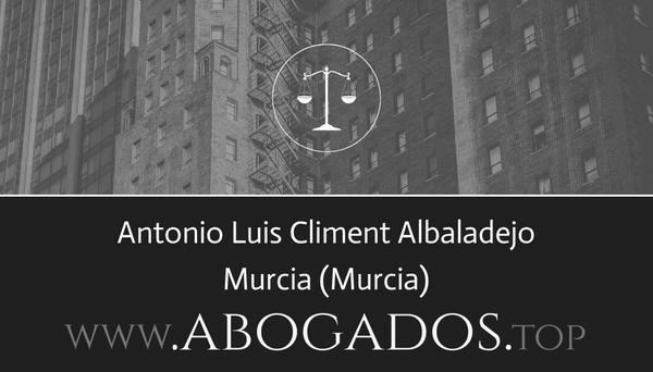 abogado Antonio Luis Climent Albaladejo en Murcia