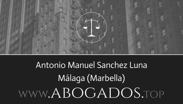 abogado Antonio Manuel Sanchez Luna en Marbella