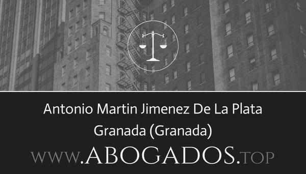 abogado Antonio Martin Jimenez De La Plata en Granada