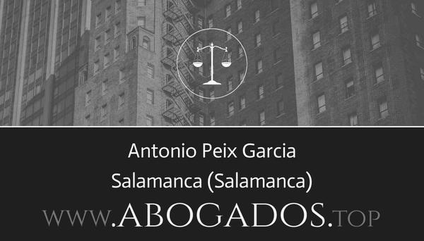 abogado Antonio Peix Garcia en Salamanca