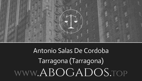 abogado Antonio Salas De Cordoba en Tarragona