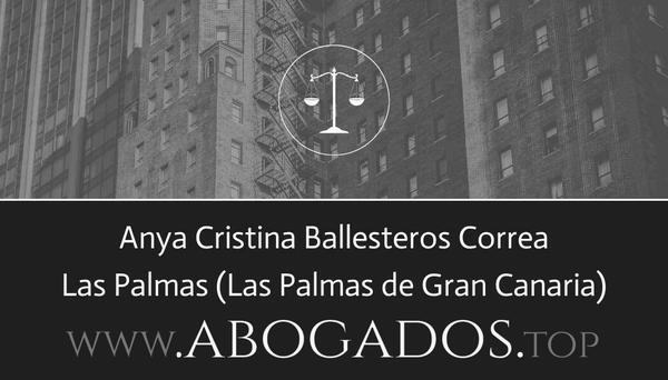 abogado Anya Cristina Ballesteros Correa en Las Palmas de Gran Canaria