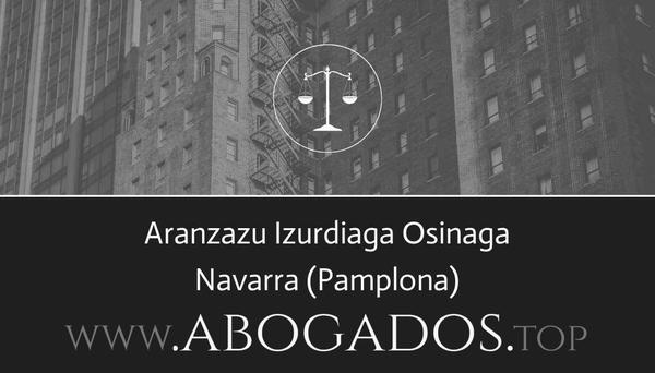 abogado Aranzazu Izurdiaga Osinaga en Pamplona