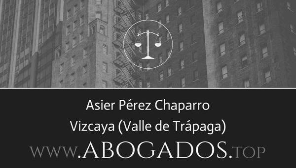 abogado Asier Pérez Chaparro en Valle de Trápaga