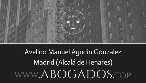 abogado Avelino Manuel Agudin Gonzalez en Alcalá de Henares