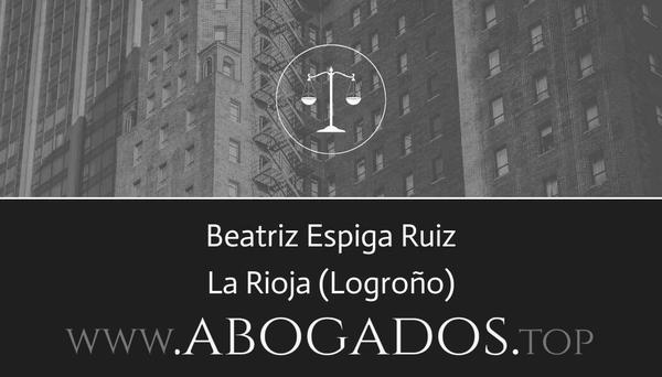 abogado Beatriz Espiga Ruiz en Logroño