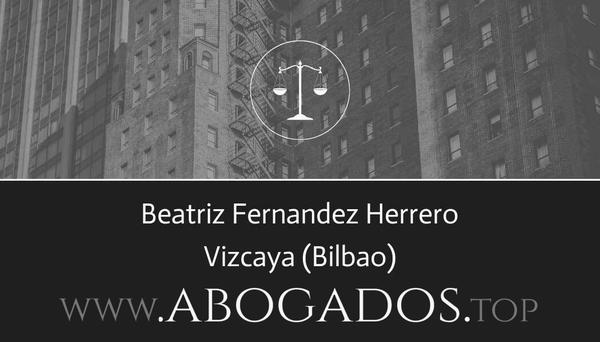 abogado Beatriz Fernandez Herrero en Bilbao