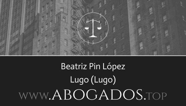 abogado Beatriz Pin López en Lugo