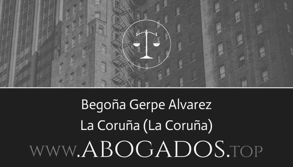 abogado Begoña Gerpe Alvarez en La Coruña