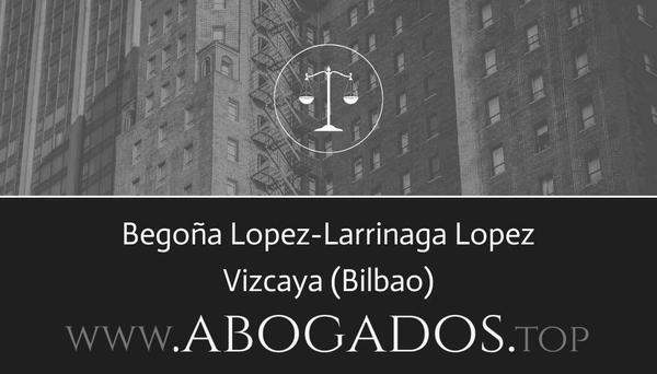 abogado Begoña Lopez-Larrinaga Lopez en Bilbao