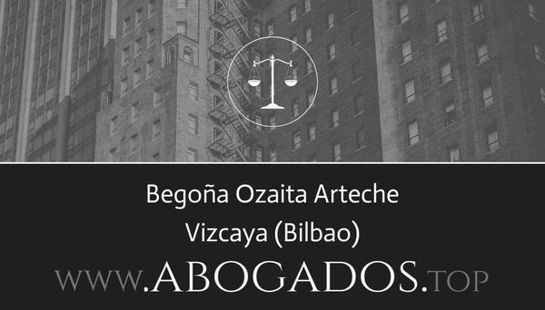 abogado Begoña Ozaita Arteche en Bilbao