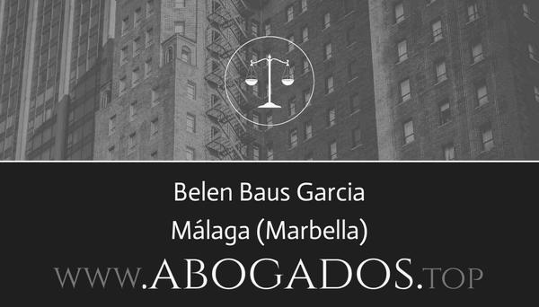 abogado Belen Baus Garcia en Marbella