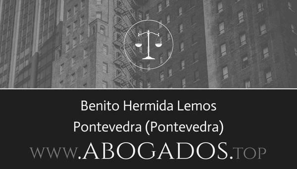 abogado Benito Hermida Lemos en Pontevedra