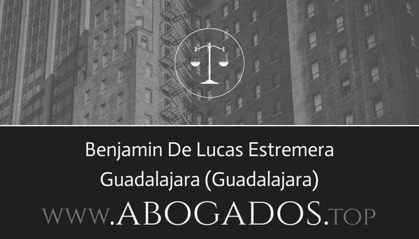 abogado Benjamin De Lucas Estremera en Guadalajara