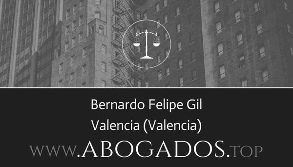 abogado Bernardo Felipe Gil en Valencia