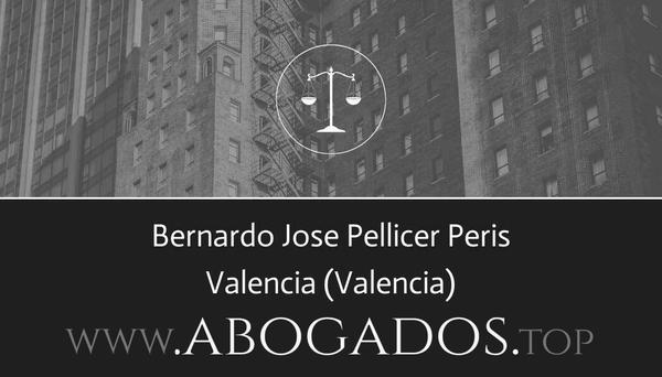 abogado Bernardo Jose Pellicer Peris en Valencia