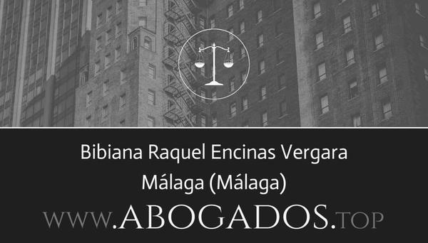 abogado Bibiana Raquel Encinas Vergara en Málaga