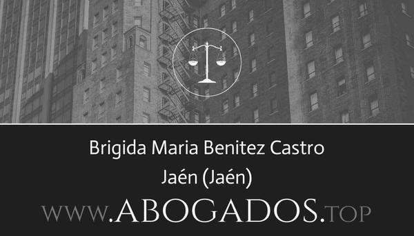 abogado Brigida Maria Benitez Castro en Jaén