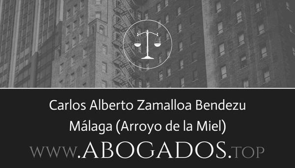 Carlos Alberto Zamalloa Bendezu