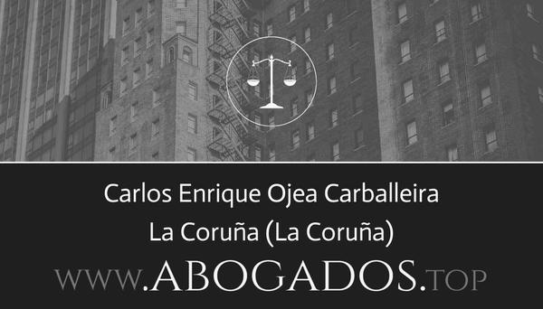 abogado Carlos Enrique Ojea Carballeira en La Coruña