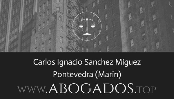 abogado Carlos Ignacio Sanchez Miguez en Marín