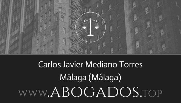 abogado Carlos Javier Mediano Torres en Málaga