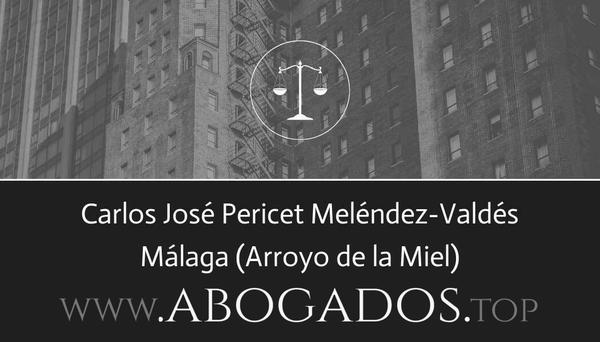 abogado Carlos José Pericet Meléndez-Valdés en Arroyo de la Miel