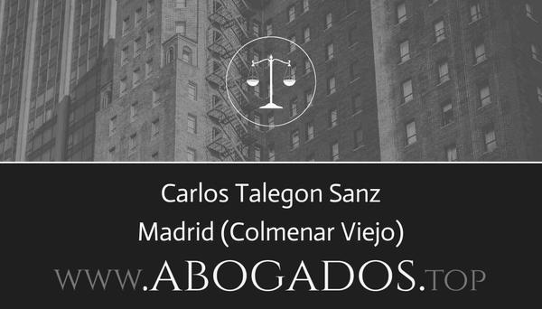 abogado Carlos Talegon Sanz en Colmenar Viejo