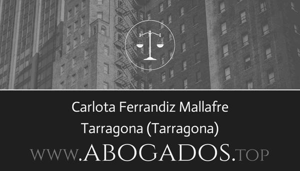 abogado Carlota Ferrandiz Mallafre en Tarragona