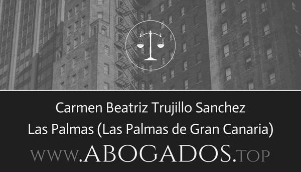 abogado Carmen Beatriz Trujillo Sanchez en Las Palmas de Gran Canaria