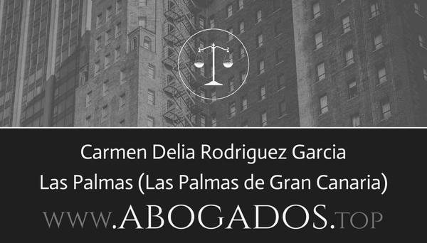 abogado Carmen Delia Rodriguez Garcia en Las Palmas de Gran Canaria