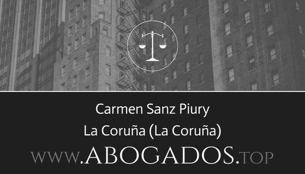 abogado Carmen Sanz Piury en La Coruña