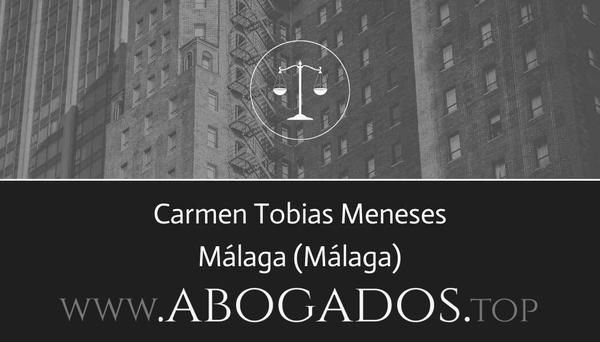 abogado Carmen Tobias Meneses en Málaga