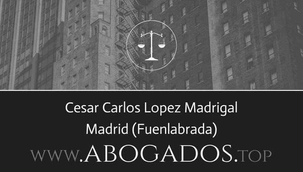 abogado Cesar Carlos Lopez Madrigal en Fuenlabrada