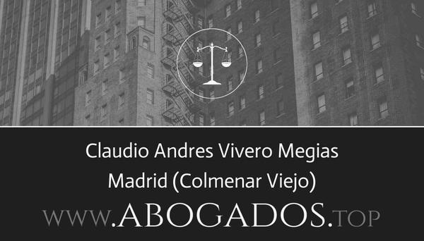 abogado Claudio Andres Vivero Megias en Colmenar Viejo