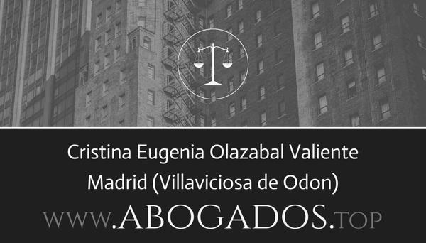 abogado Cristina Eugenia Olazabal Valiente en Villaviciosa de Odon