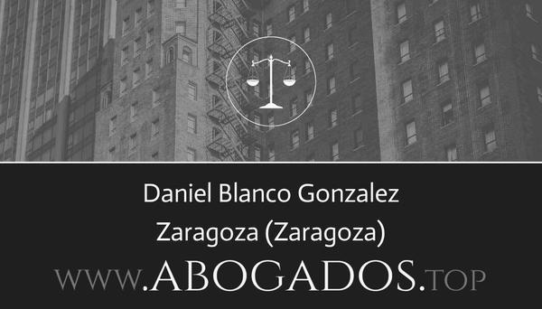 abogado Daniel Blanco Gonzalez en Zaragoza