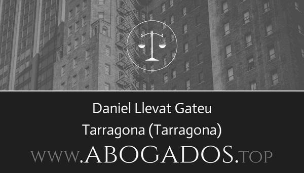 abogado Daniel Llevat Gateu en Tarragona