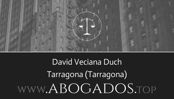 abogado David Veciana Duch en Tarragona