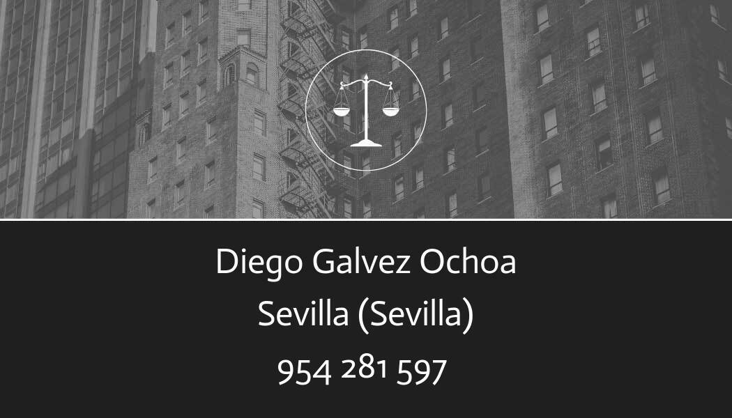 abogado Diego Galvez Ochoa en Sevilla
