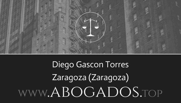 abogado Diego Gascon Torres en Zaragoza