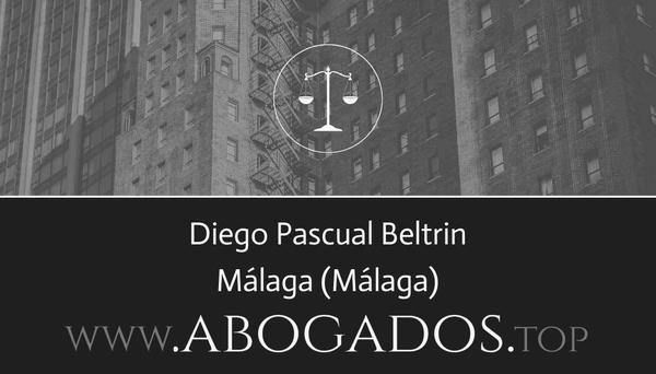 abogado Diego Pascual Beltrin en Málaga