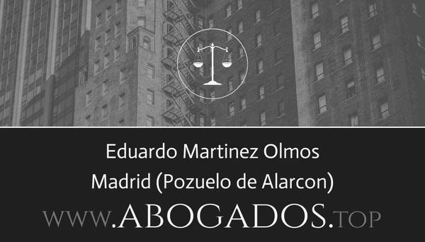 abogado Eduardo Martinez Olmos en Pozuelo de Alarcon