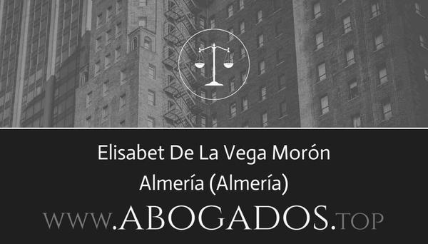 abogado Elisabet De La Vega Morón en Almería