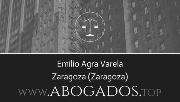 abogado Emilio Agra Varela en Zaragoza