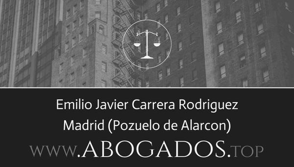 abogado Emilio Javier Carrera Rodriguez en Pozuelo de Alarcon