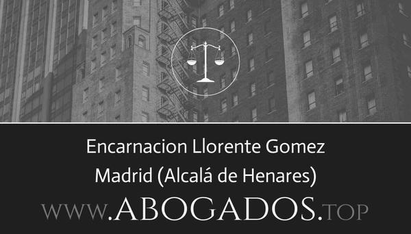 abogado Encarnacion Llorente Gomez en Alcalá de Henares